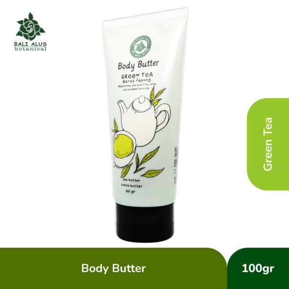 Bali Alus Body Butter Beras Jepang Green Tea, 100gr