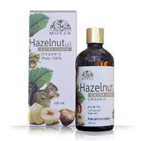 BALI ALUS MOKSA Hazelnut Extra Virgin Organic Pure, 100ml