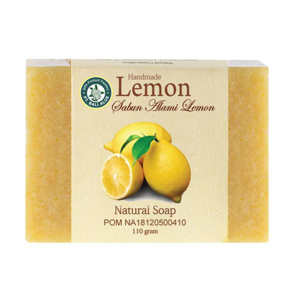 Bali Alus Sabun Natural Spa Lemon - Lemon Spa Natural Soap, 110gr