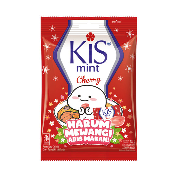 Kis Candy cherry Mint, 100g
