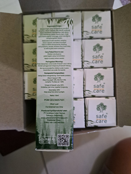 Safe Care Refreshing Oil Forest Wind Oil Roll On 10 ml