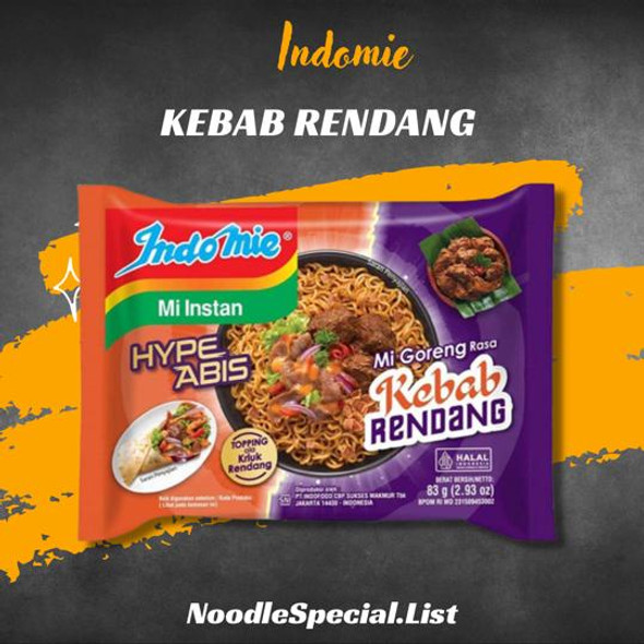 Indomie Mie Goreng Kebab Rendang 83G