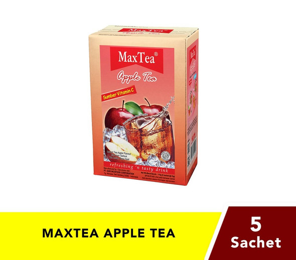 Max Tea Instant Drink Apple Tea Flavour  5-ct @23 gr