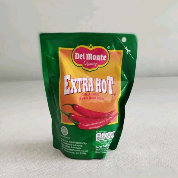 Del Monte Extra Hot Chilli Pouch, 200gr