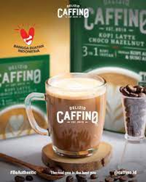 Caffino Coffee Latte Choco Hazelnut, 10 sachets