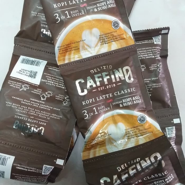 Caffino Kopi Latte Classic, 10 saset