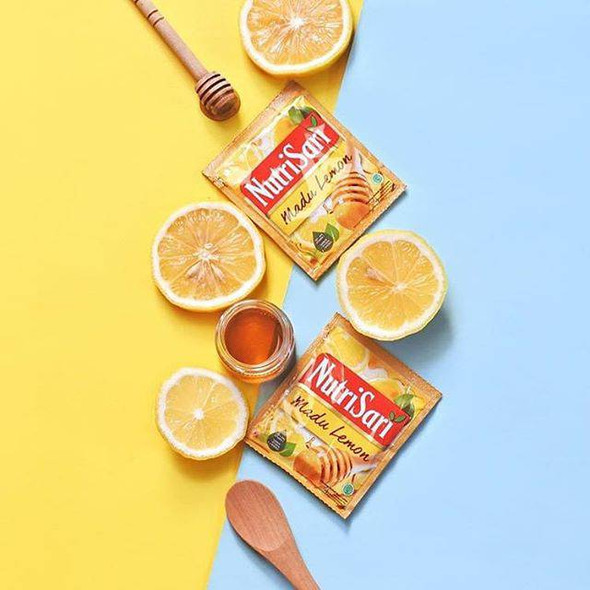 NutriSari  Instant Drink Rasa Madu Lemon (Honey Lemon Flavour)  @14gr (Pack of  10)