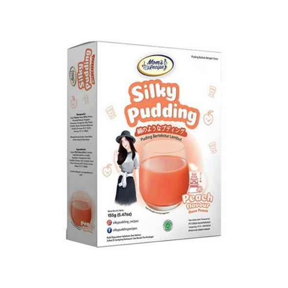 Mom's Recipe Silky Pudding Peach, 155gr