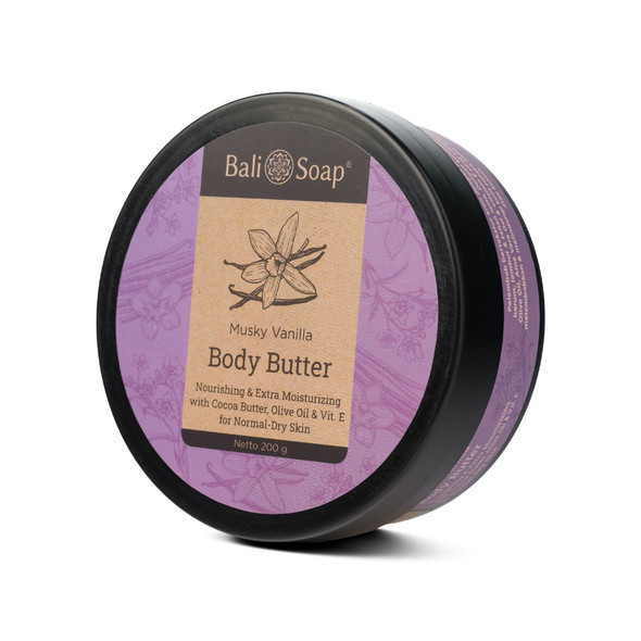 Bali Soap Body Butter - Musky Vanilla, 200gr