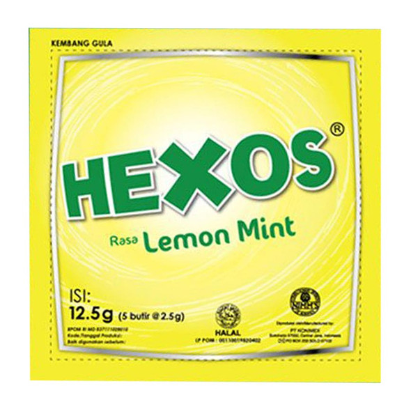 Hexos Lemon Mint, 12.5gr