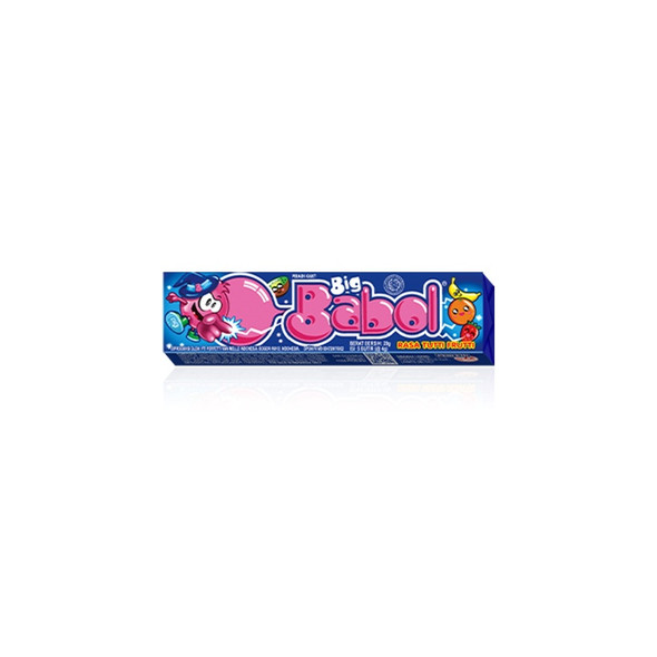 Big Babol Chewing Gum Tutty Fruity Stick, 20g (2 pcs)