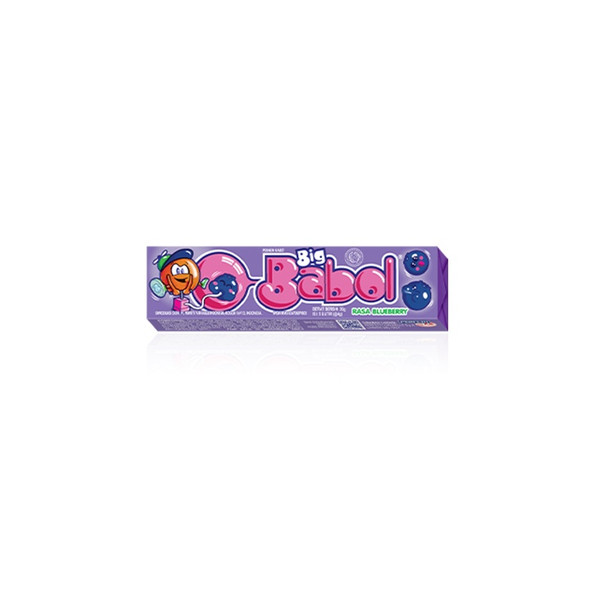 Big Babol Chewing Gum Blueberry Stick, 20g (2 Pcs)