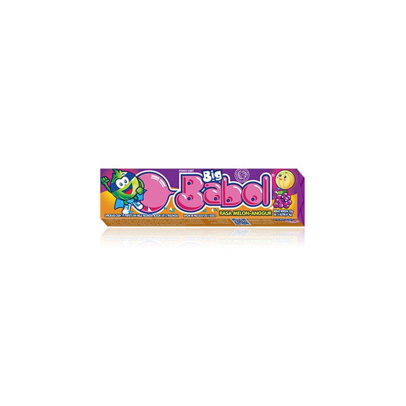 Big Babol Chewing Gum Honeydew Grape Stick, 20g (2 Pcs)