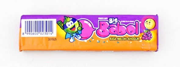 Big Babol Chewing Gum Honeydew Grape Stick 20g ( 2 Pcs )