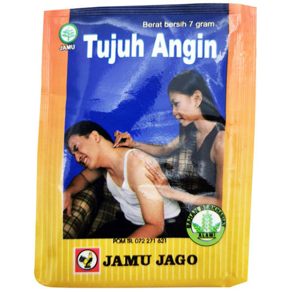 Jamu Jago Tujuh Angin, 70gr (10 sachet @7gr)