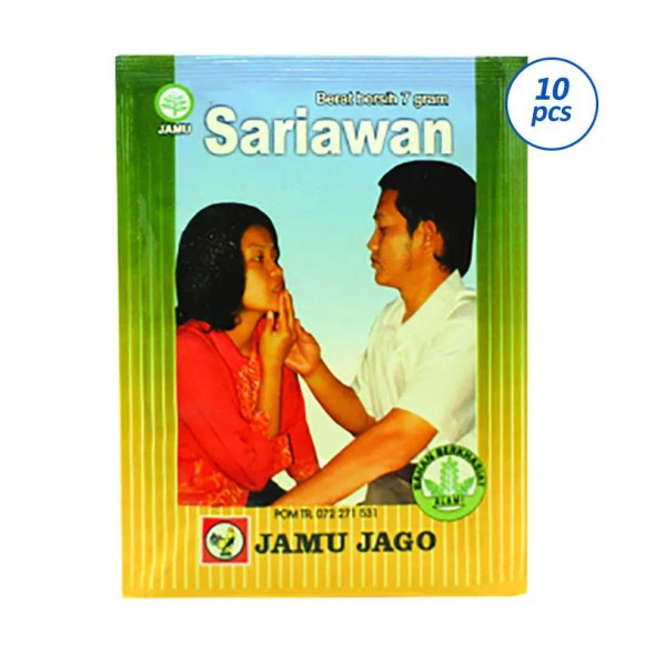 Jamu Jago Sariawan, 70gr (10 sachet @7gr)