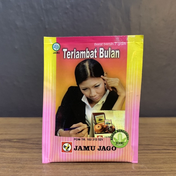 Jamu Jago Terlambat Bulan, 70gr (10 sachets @7gr)