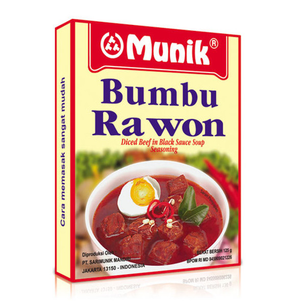 Munik  Bumbu Rawon - Munik Rawon Seasoning, 125 gr