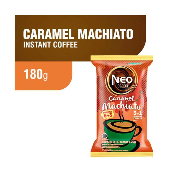NEO Coffee Caramel Machiato (9ct x 20gr), 180gr