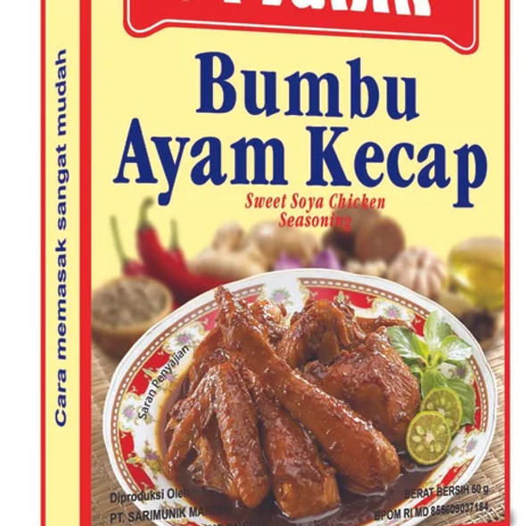 Munik Bumbu Ayam Kecap (Soy Sauce Chicken Seasoning), 60 gr