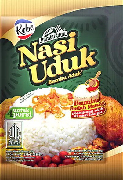 Kobe Nasi Uduk, 15gr (Pack of 3)