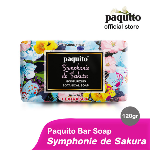 Paquito Symphonie de Sakura Bar Soap, 120gr