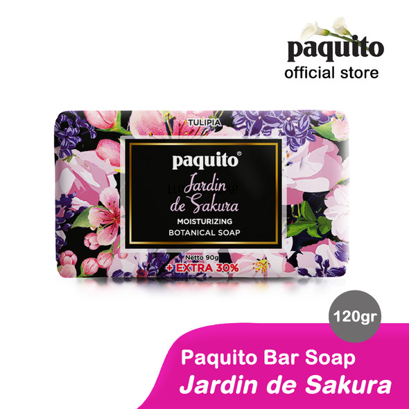 Paquito Jardin de Sakura Bar Soap, 120gr
