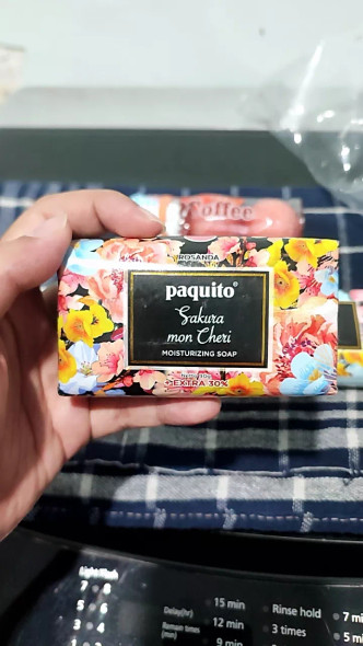 Paquito Sakura Mon Cheri Bar Soap, 120gr