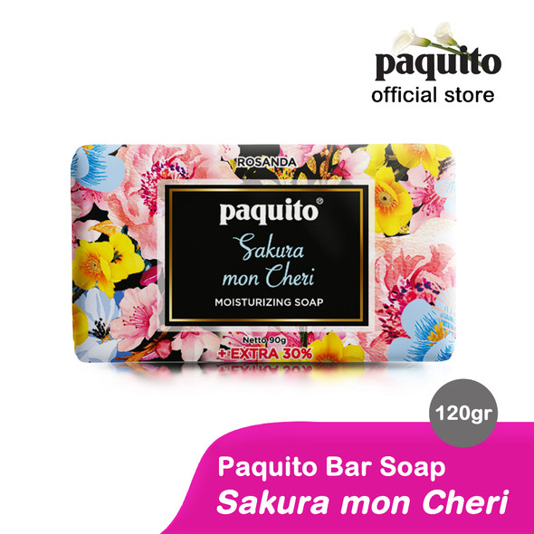 Paquito Sakura Mon Cheri Bar Soap, 120gr