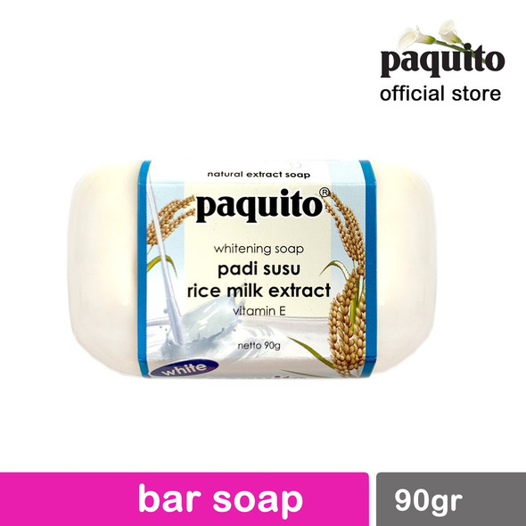 Paquito Susu Padi Bar Soap, 90gr
