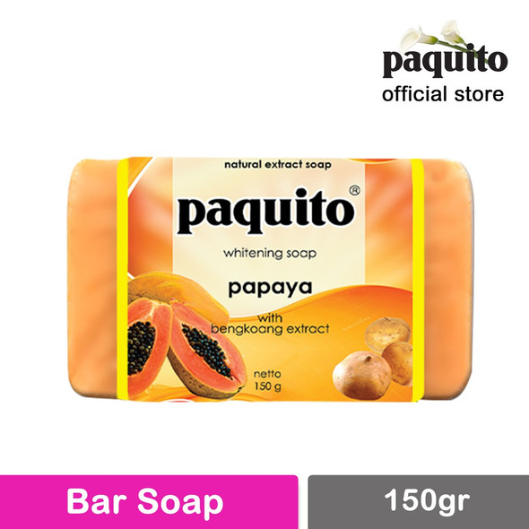 Paquito Papaya Bar Soap, 150gr