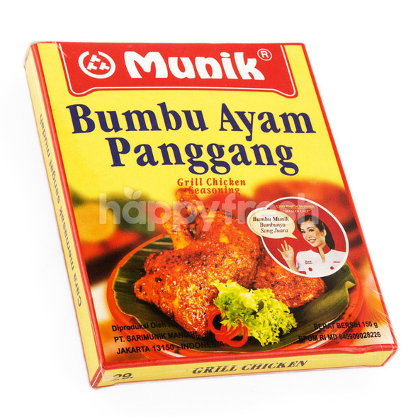 Munik Bumbu Ayam Panggang - Munik Grilled Chicken Seasoning, 150 Gram