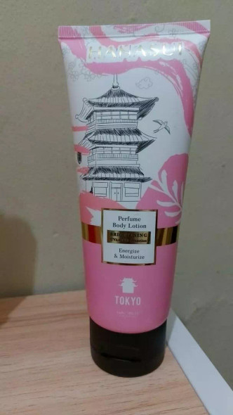 Hanasui Brightening Perfume Body Lotion (Tokyo), 180 ml