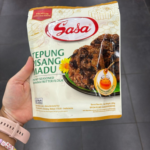 Sasa Tepung Bumbu Premium Pisang Madu (Honey Banana Seasoning Flour), 200gr