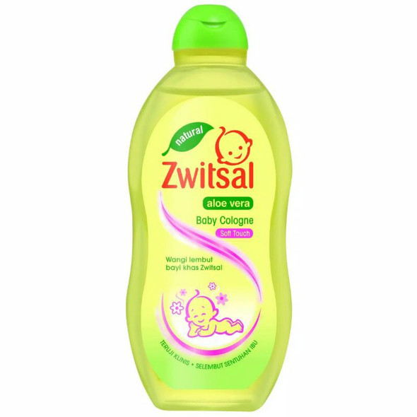 Zwitsal Baby Cologne Soft Touch Aloe Vera, 100ml