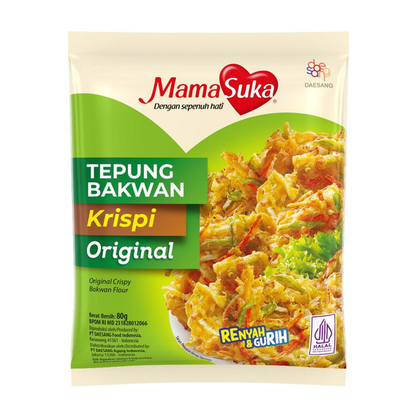 Mamasuka Tepung Bakwan Original - Original Bakwan Flour, 80 gr