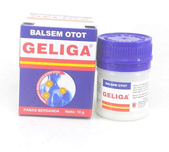 Geliga Balsem Otot Muscular Balm, 10 Gram