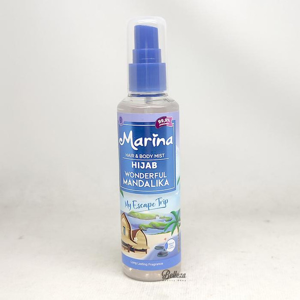 Marina Hair & Body Mist Cologne Wonderful Mandalika, 100 ml