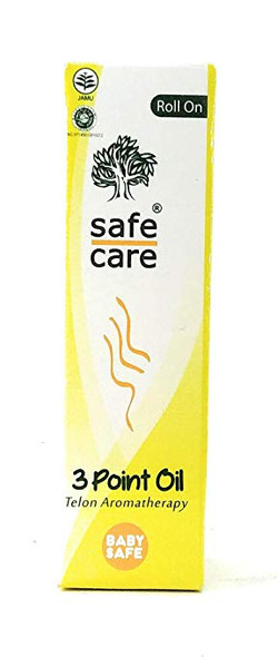 Safe Care Roll On 3 Point Oil (Telon Aromatherapy), 10 Ml