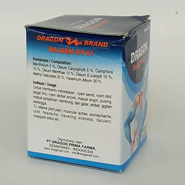 Dragon Balsem Otot - Muscular Balm, 20 Gram