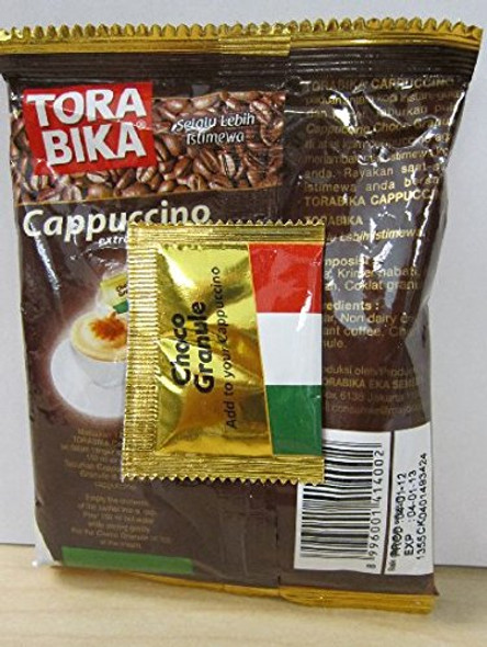 Torabika Cappuccino Instant Coffee 20-ct, 500 Gram