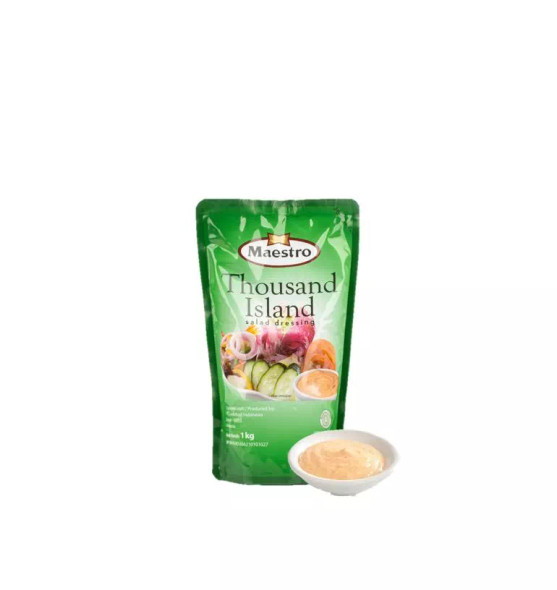 Maestro Thousand Island Salad Dressing Pouch, 1000gr