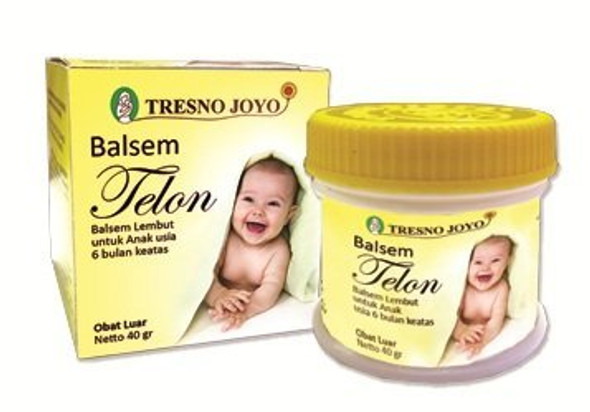 Tresno Joyo Balsem Telon Baby Balm Ointment (20 Gram)