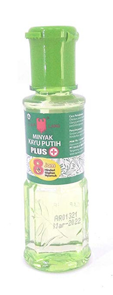Eagle Brand Minyak Kayu Putih Plus (Cajuput Oil), 60 ml