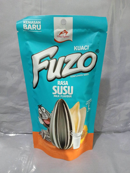 Fuzo Kuaci Sunflower Seeds Milk Flavor, 140gr
