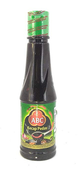 ABC Kecap Pedas (Hot Soy Sauce), 135 Ml (Pack of 3)