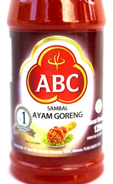 ABC Sambal Manis Pedas (Hot & Sweet Sauce), 135 Ml (Pack of 3)
