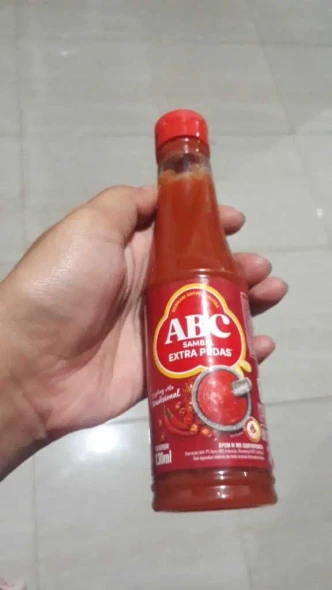 ABC Sambal Ekstra Pedas (Extra Hot Chili Sauce), 135 Ml (Pack of 3)