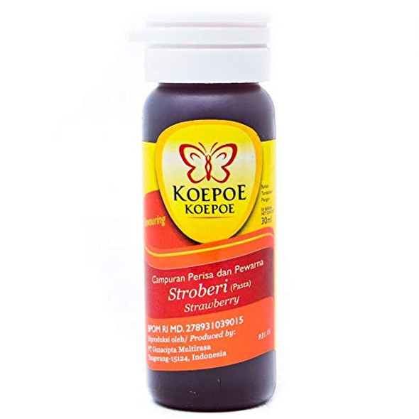 Koepoe-koepoe Aroma Pasta Strawberry (Stroberi), 25ml