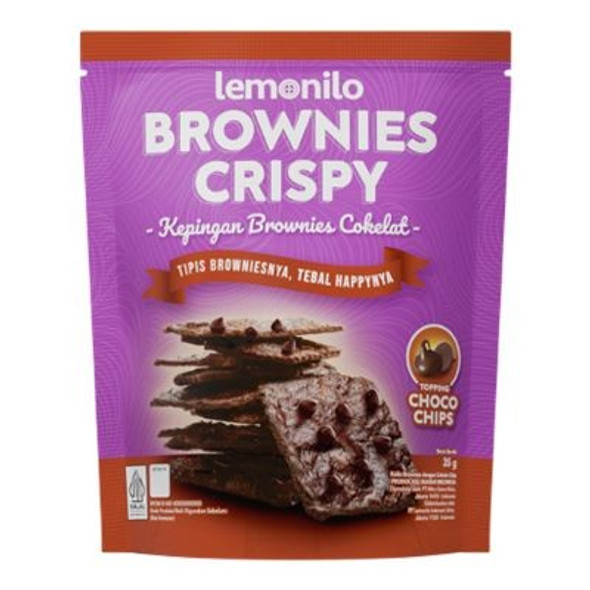 Lemonilo Brownies Krispi Cokelat, 35gr